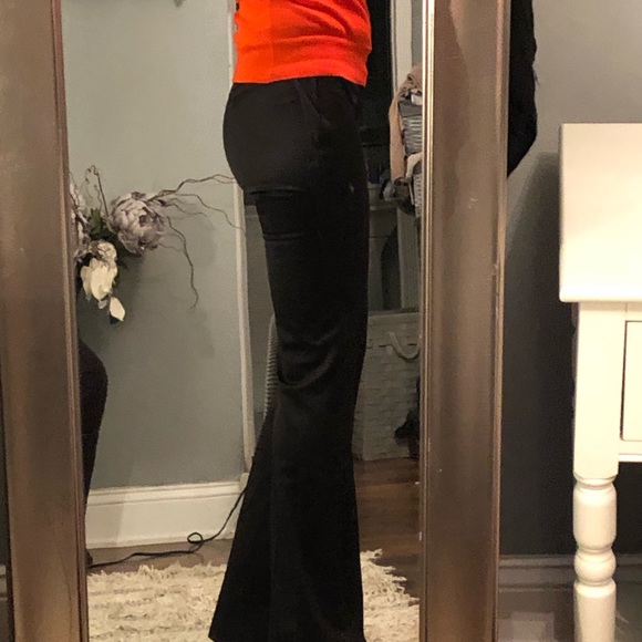 BCBG black straight leg trouser slacks size 2 - Picture 14 of 16